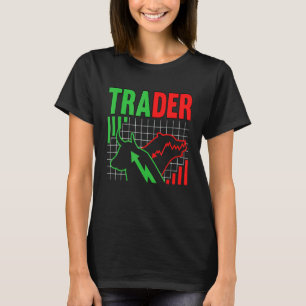 Trader Bearish Bullish Crypto Blockchain Investor T-Shirt