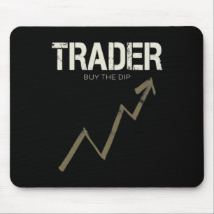 Trader Buy The Dip Day Trader And Cryptocurrency Mouse Mat