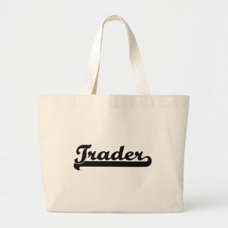 Trader Classic Job Design Large Tote Bag