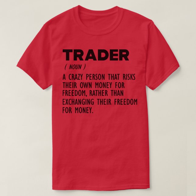 Trader Definition T-Shirt (Design Front)