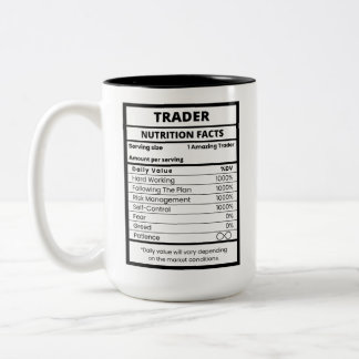 Trader Funny Stock Market Specialist Two-Tone Coffee Mug