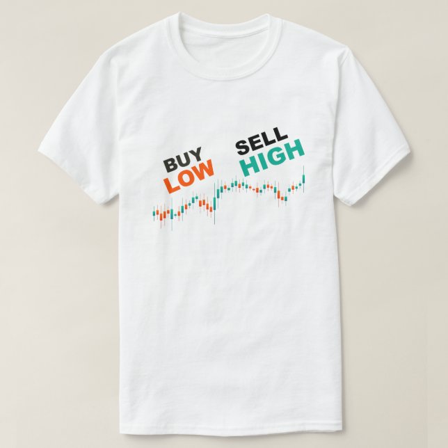 Trader Heartbeat Pulse Crypto T-Shirt (Design Front)