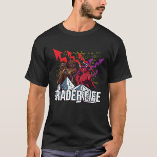 Trader Life Stock Market Investor Forex Investmen T-Shirt