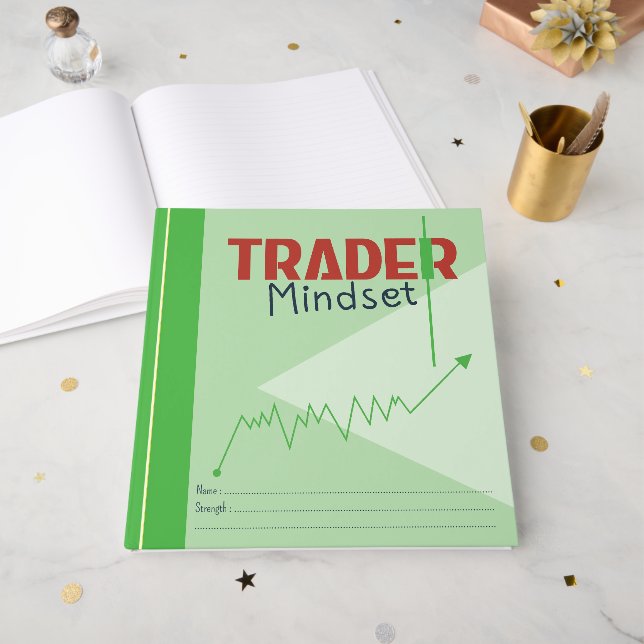 Trader Mindset – Discipline, Focus, Trading Psycho Guest Book (Front Open)