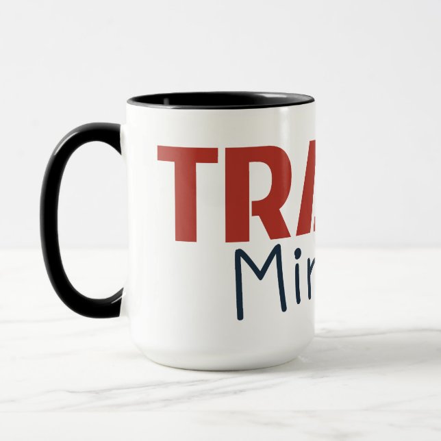 Trader Mindset – Discipline, Focus, Trading Psycho Mug (Left)