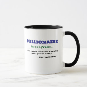 Trader Mug, Warren Buffett Quote - Tea Coffee Cup
