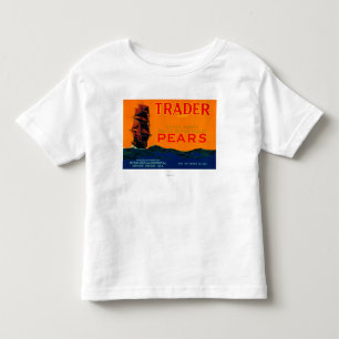 Trader Pear Crate LabelMedford, OR Toddler T-Shirt