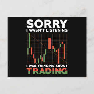 Trader Stocks Investor Gift Postcard