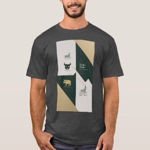 Trader Vibes – Candles, Coffee & Chaos T-Shirt