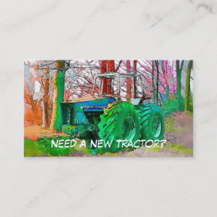 TRADES AGRICULTURE BUSINESS CARD