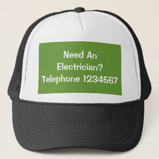 TRADES. ELECTRICIAN. TRUCKER HAT