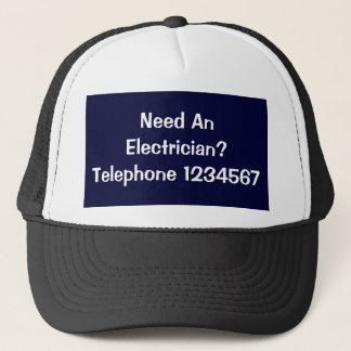 TRADES. ELECTRICIAN. TRUCKER HAT