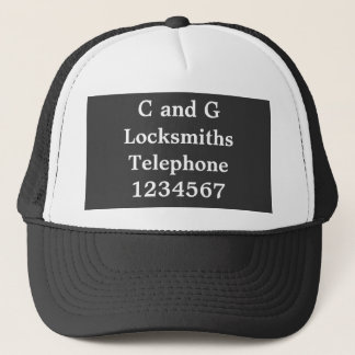 TRADES, LOCKSMITHS TRUCKER HAT