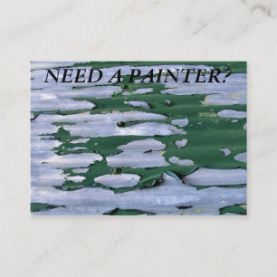 TRADES. PAINTER. BUSINESS CARD