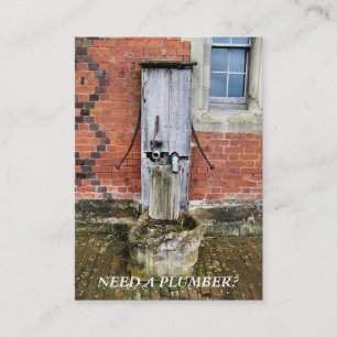 TRADES - PLUMBERS BUSINESS CARD