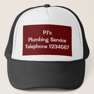 TRADES - PLUMBERS TRUCKER HAT