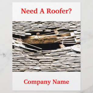 TRADES, ROOFING FLYER