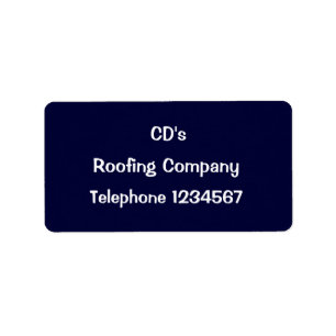 TRADES, ROOFING LABEL