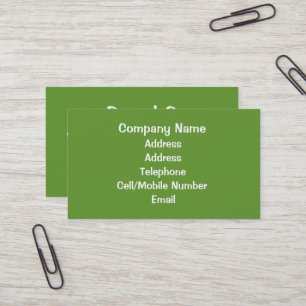 TRADES, WINDOW CLEANING BUSINESS CARD