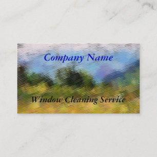 TRADES, WINDOW CLEANING BUSINESS CARD