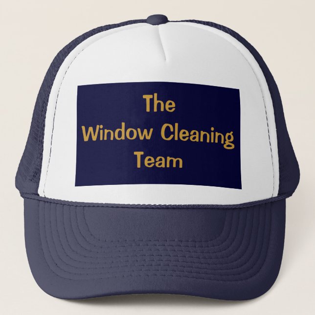 TRADES, WINDOW CLEANING TRUCKER HAT (Front)