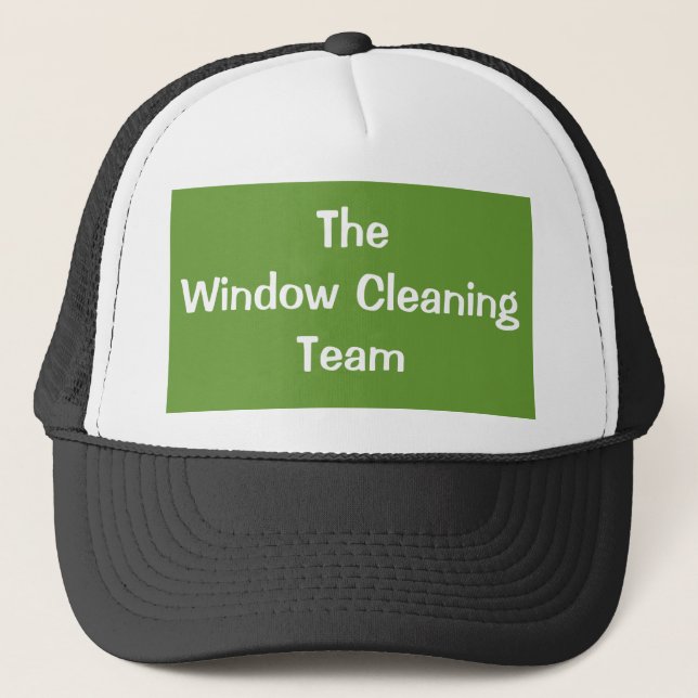 TRADES, WINDOW CLEANING TRUCKER HAT (Front)