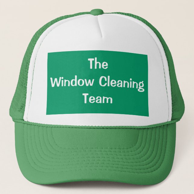 TRADES, WINDOW CLEANING TRUCKER HAT (Front)