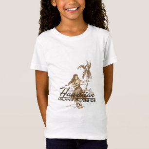 Tradewinds Hawaiian Island Hula Girl T-Shirt