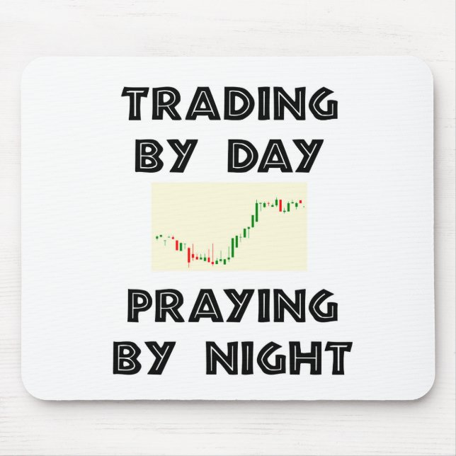 Trading by Day Mouse Mat (Front)