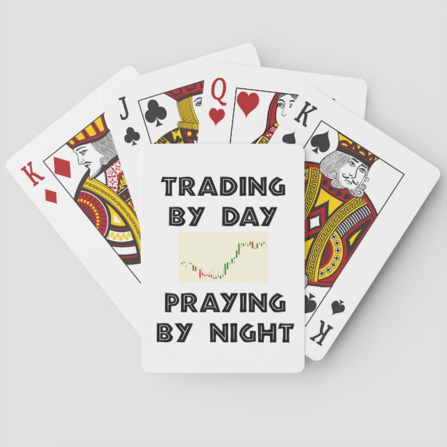 Trading by Day Playing Cards (Back)
