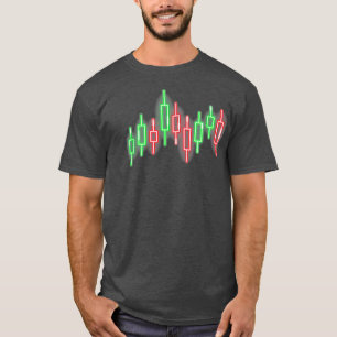 Trading Chart Japanese Candlestick Stock Chart T-Shirt