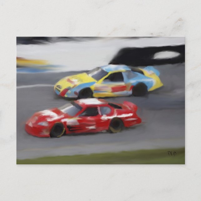 Trading Paint Postcards (Front)