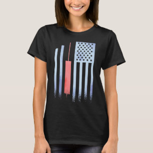 Trading Stocks Exchanges Investor Flag T-Shirt