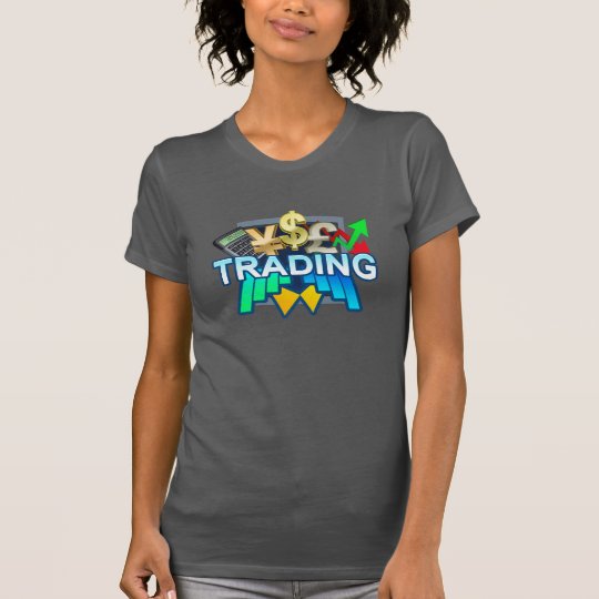 Trading Women's grey T-shirt