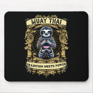 Tradition Meets Power - Kickboxing And Muay Thai C Mouse Mat