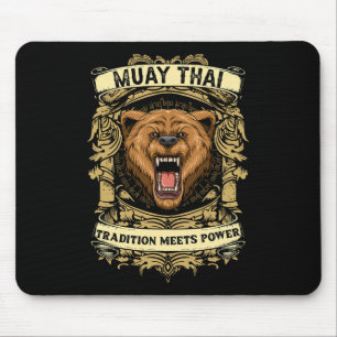 Tradition Meets Power - Kickboxing And Muay Thai G Mouse Mat
