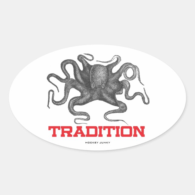 TRADITION OVAL STICKER (Front)