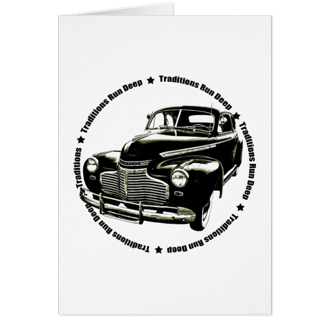 traditional 1941 Chevy Coupe (Front)