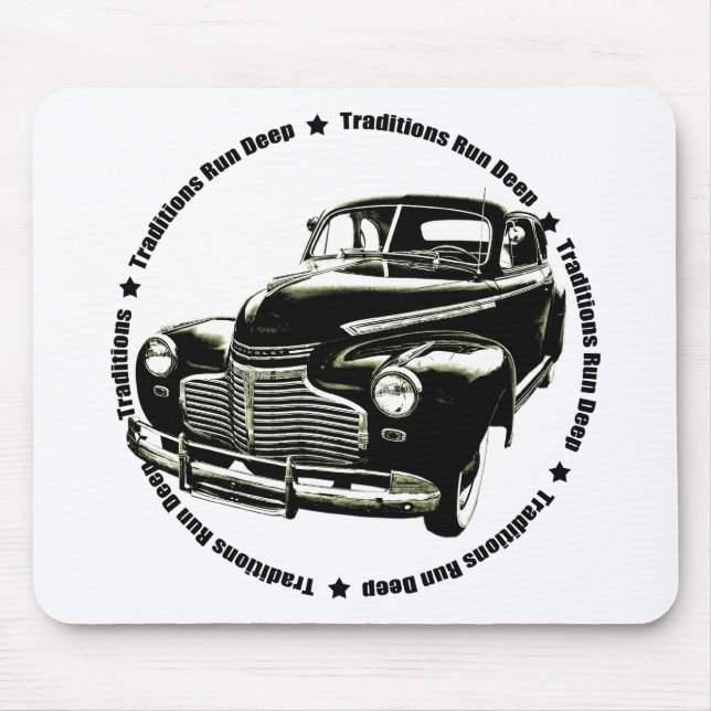 traditional 1941 Chevy Coupe Mouse Mat (Front)