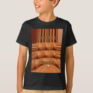 Traditional African Mirror: Woven Giraffe T-Shirt