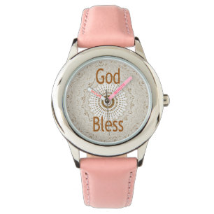 Traditional African Motif Design Art Print Watch