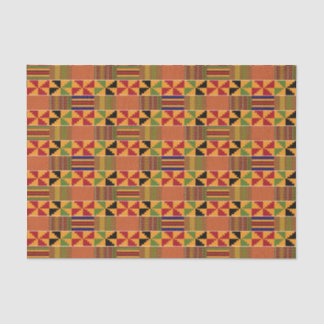 Traditional African Pinwheel Kente K70 Tissue Paper