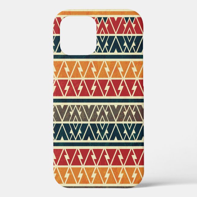 Traditional African Seamless Pattern Design Case-Mate iPhone Case (Back)