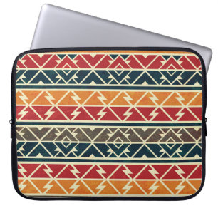 Traditional African Seamless Pattern Design Laptop Sleeve
