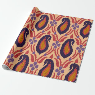 Traditional Allover Designart, background, decor,  Wrapping Paper