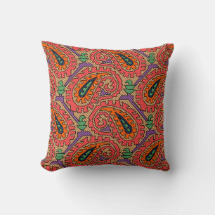 Traditional Allover Geometricalart, background, de Cushion