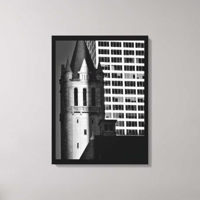 Traditional and Modern  Canvas Print (Front)