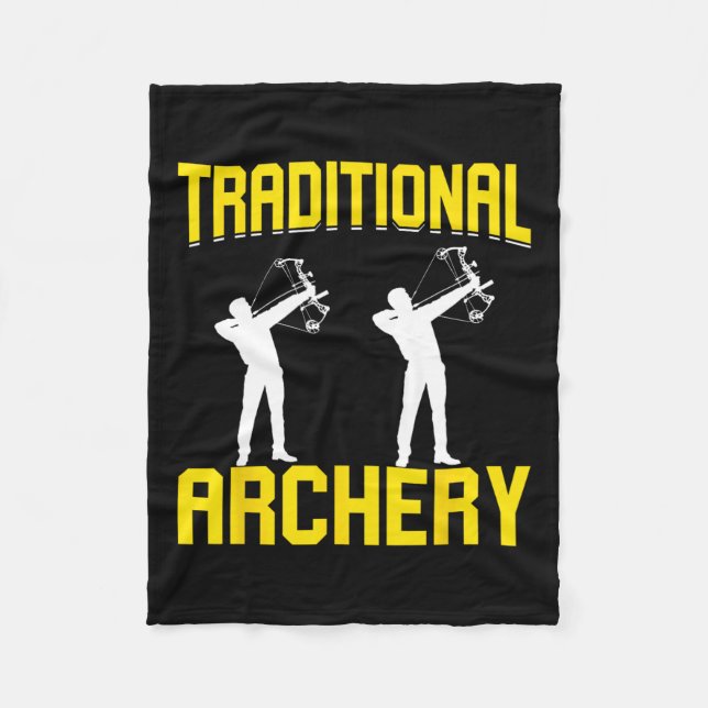 Traditional Archery  Fleece Blanket (Front)