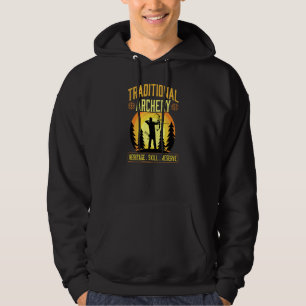Traditional Archery Heritage Skill Reserve Archer Hoodie
