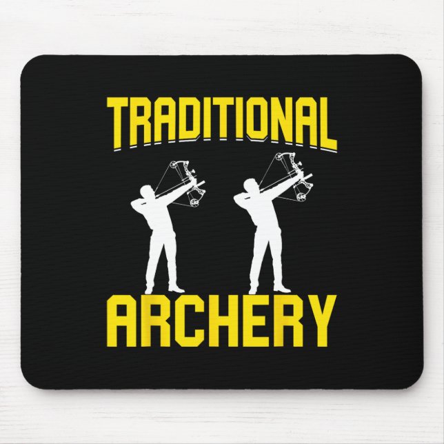 Traditional Archery  Mouse Mat (Front)